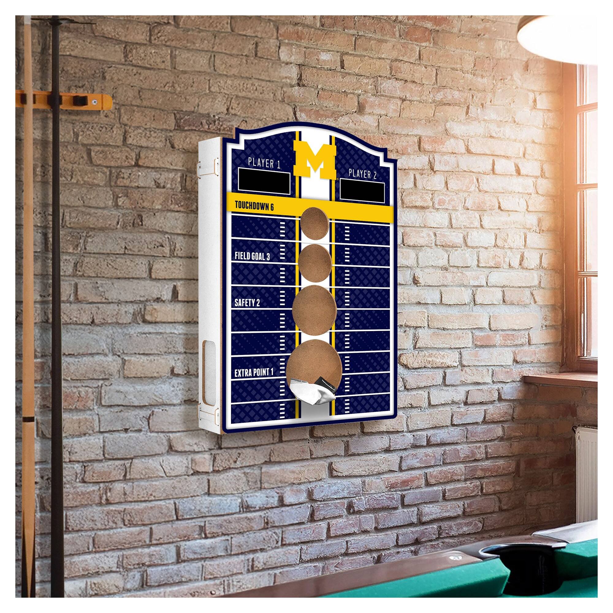 PLAYER 1  
TOUCHDOWN 6  
FIELD GOAL 3  
SAFETY 2  
EXTRA POINT 1  

PLAYER 2