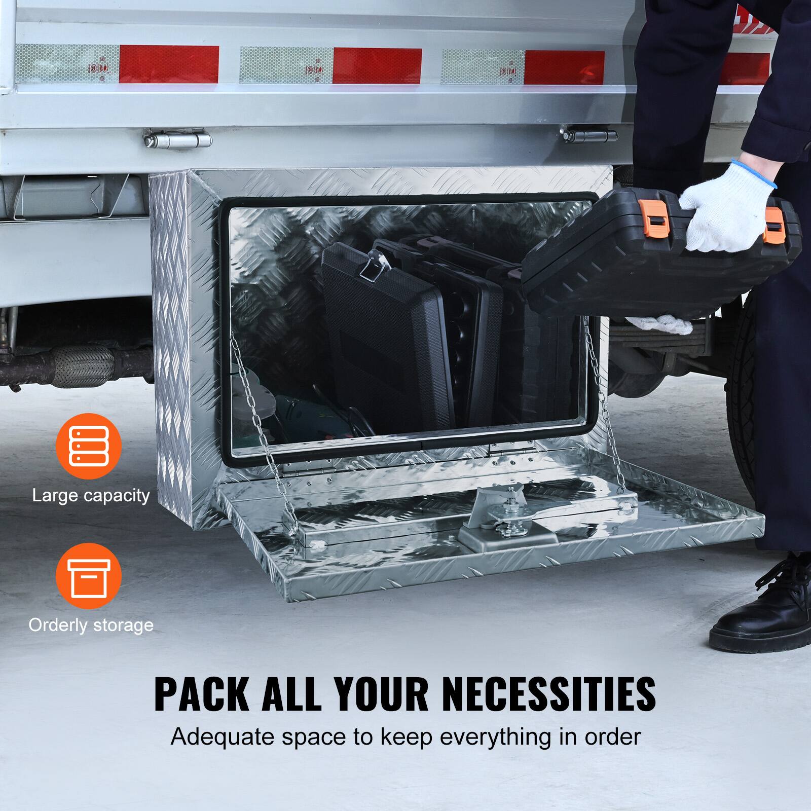 E8i  K Large capacity Orderly storage PACK ALL YOUR NECESSITIES Adequate space to keep everything in order