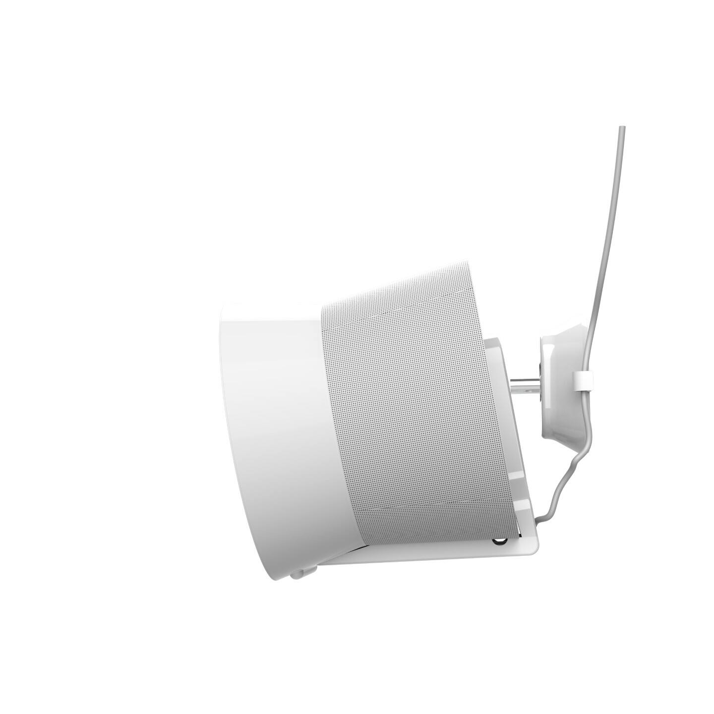 Angle. Flexson - FLEXSON Premium Wall Mount for Sonos ERA 300, White - "NA".