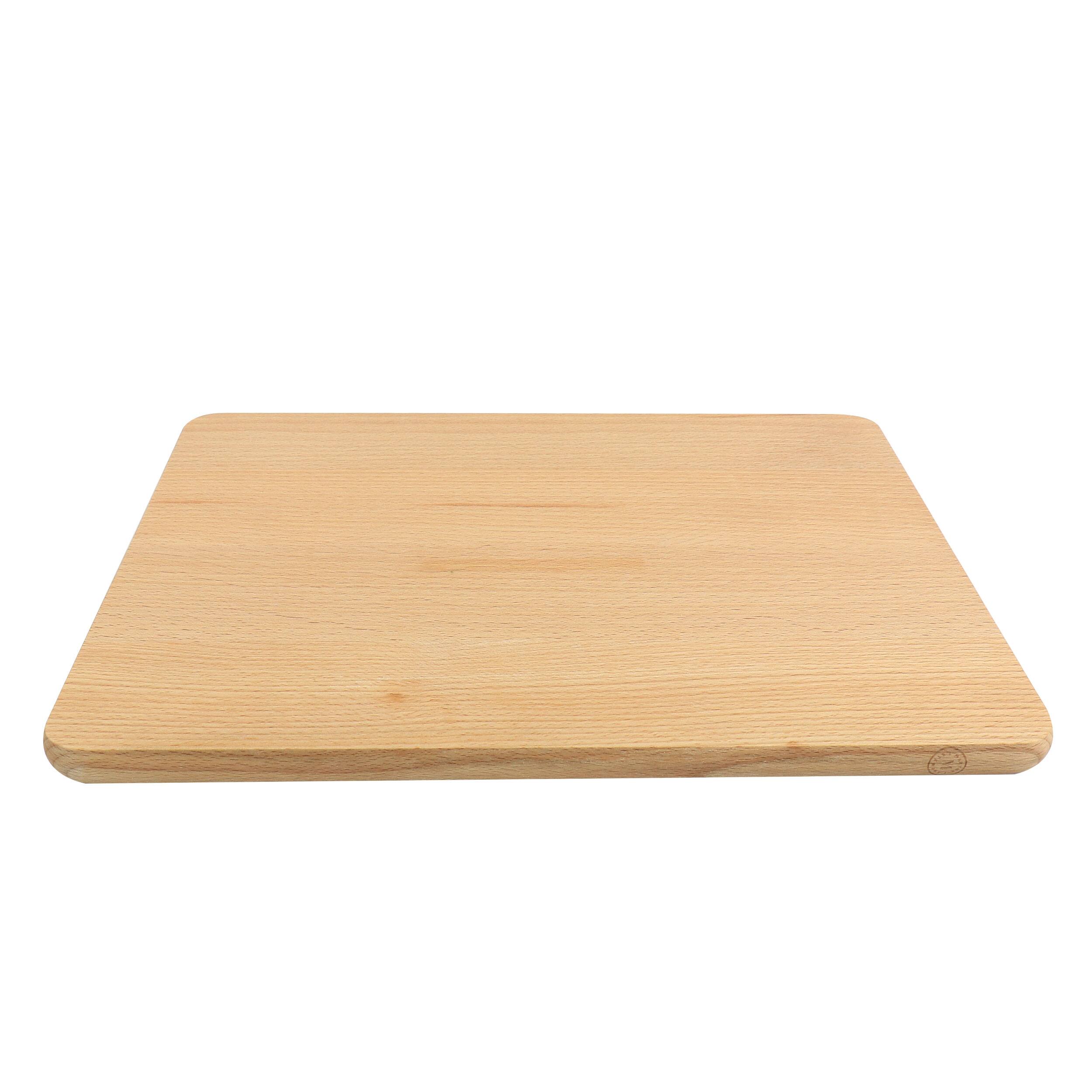 Alt View 1. Martha Stewart - Martha Stewart 14 x 11 inch Beech Wood Cutting Board - Light Brown.