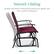 Smooth Gliding
Sit back and read or watch the sunset as you gently rock into a world of relaxation