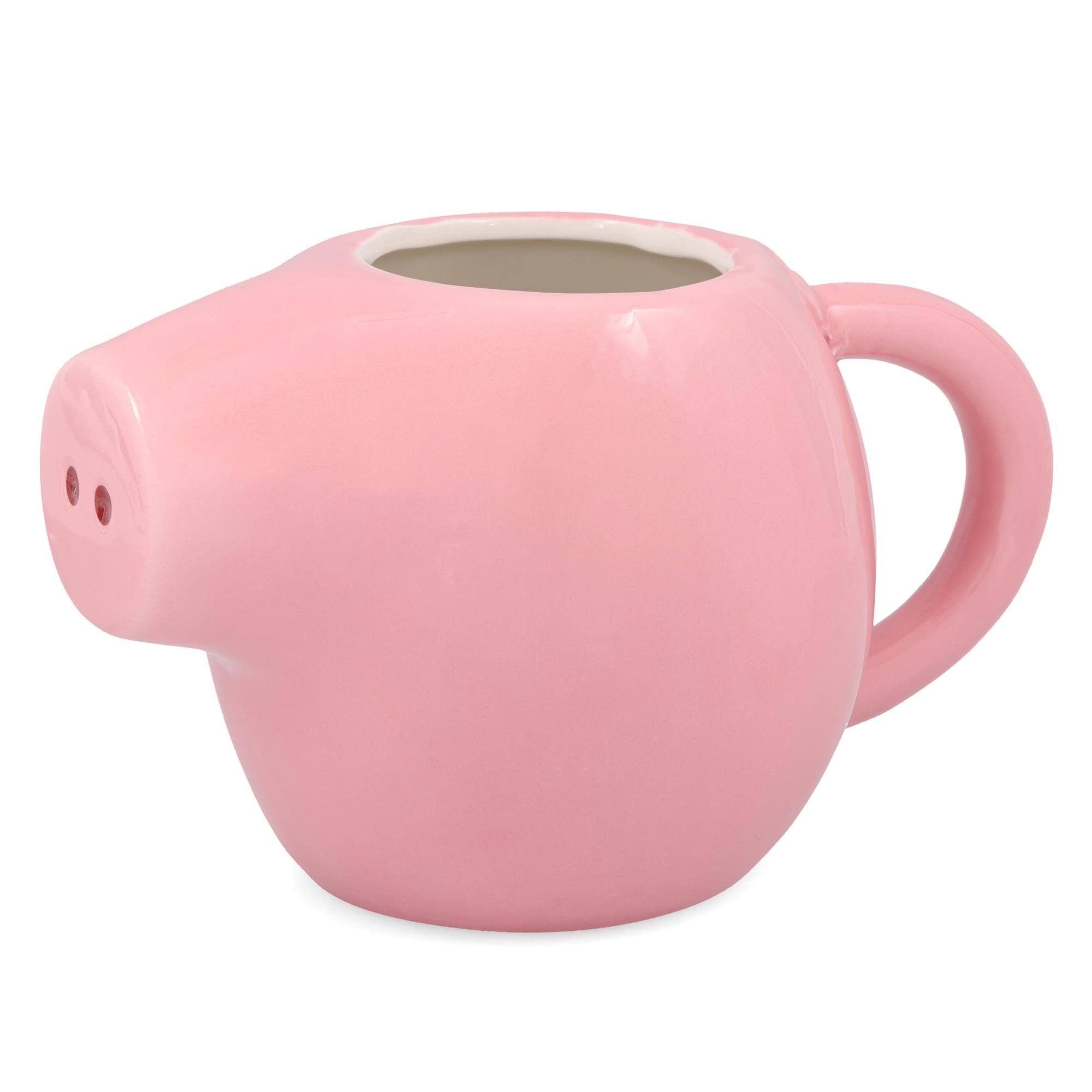 Alt View 10. Silver Buffalo - Peppa Pig Sculpted Ceramic Mug | Holds 20 Ounces - Pink.
