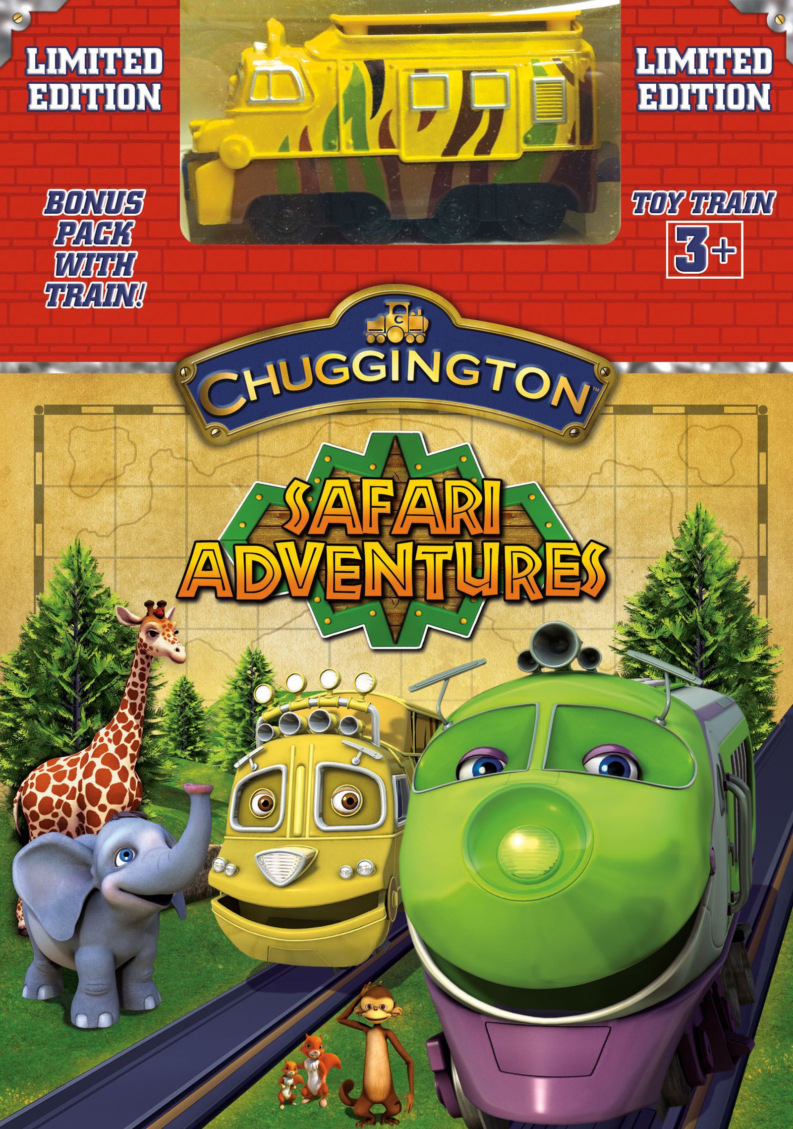 Chuggington: Safari Adventures [With Train] [DVD]
