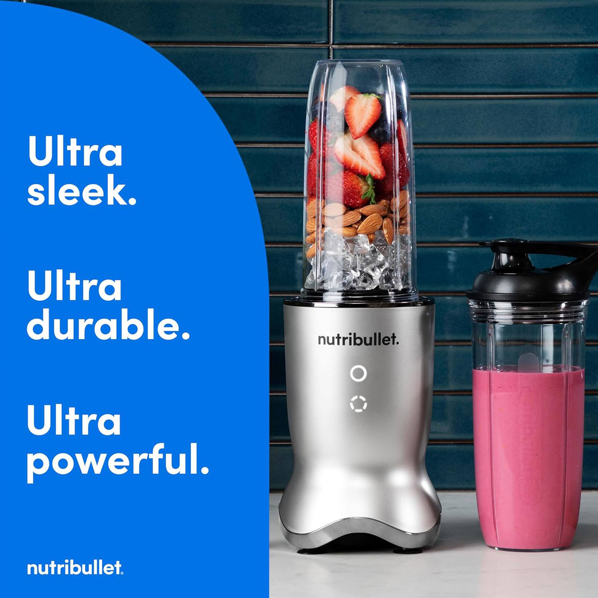 Ultra sleek.  
Ultra durable.  
Ultra powerful.  
nutribullet.