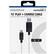Alt View 16. Insignia™ - Extra-long 15' USB-C Charge and Play Cable for PlayStation 5 DualSense controllers and other USB devices - White/Black/Blue.
