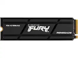Kingston - SFYRDK/2000G Fury Renegade 2TB PCIe Gen 4 NVMe M.2 Internal Gaming SSD with Heat Sink|PS5 Ready|Up to 7300MB/s