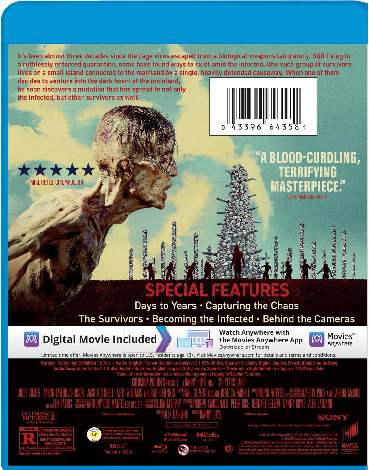 Alt View 1. 28 Years Later   - BLU-RAY.