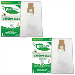 EnviroCare - 6-Pack Kenmore Upright HEPA Allergen Bags – Replaces 50688, 50690, Type O/L/Z