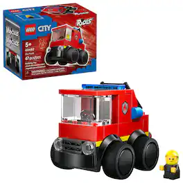 LEGO - City Rides – Fire Truck Building Toy 60482