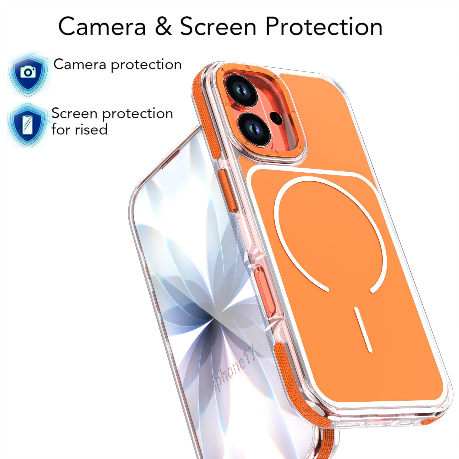 Camera & Screen Protection

Camera protection

Screen protection for raised phone
