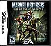 Front Detail. Marvel Nemesis: Rise of the Imperfects - Nintendo DS.