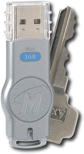 Angle Standard. Memorex - 1GB USB 2.0 Mini TravelDrive.