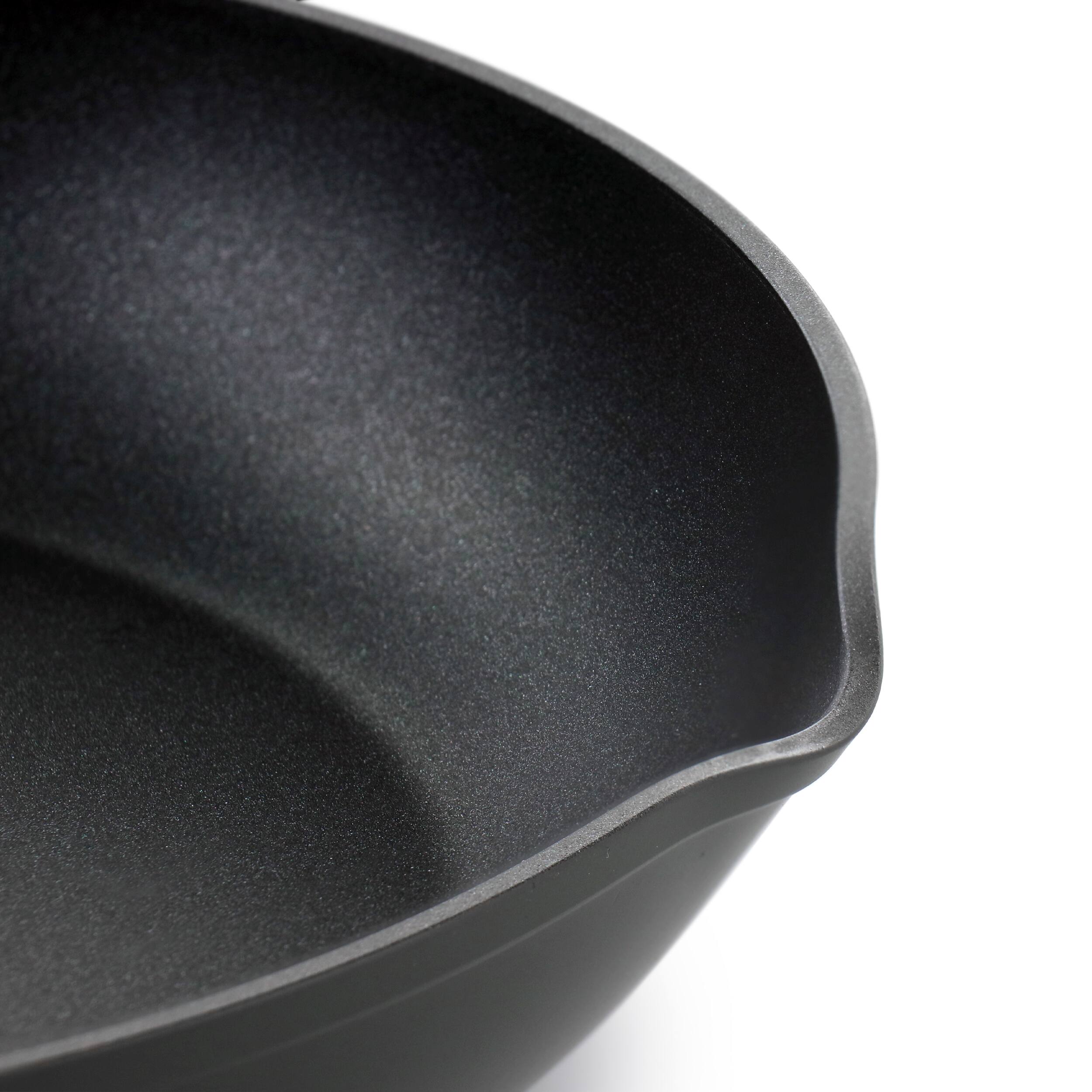 Alt View 3. Oster - Oster Kingsway 9.5 Inch Aluminum Nonstick Frying Pan in Black - Black.