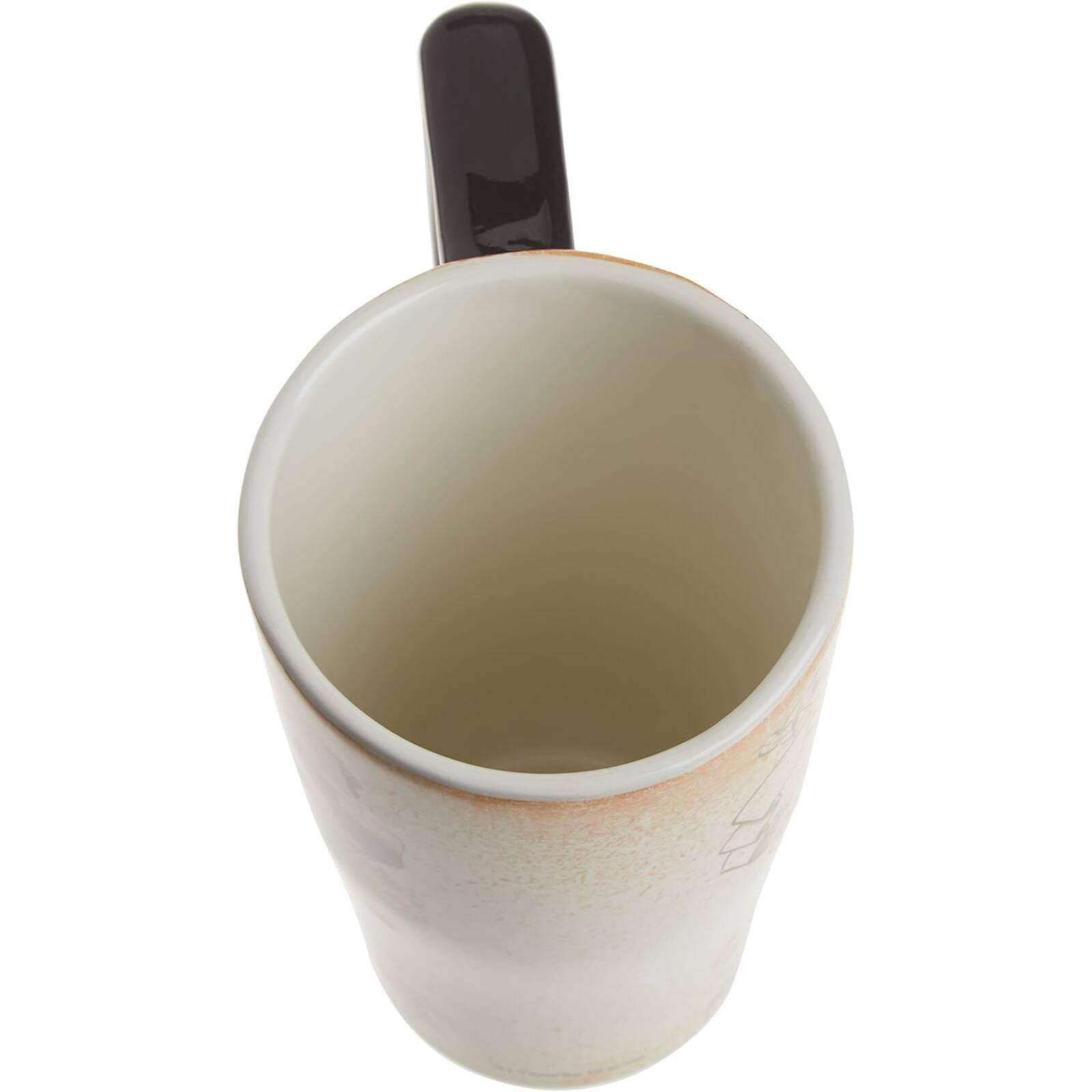 Alt View 1. Spoontiques - Harry Potter Marauders Map Mischief Managed Ceramic Insulated Travel Mug Coffee Cup 18 ounce - Beige.