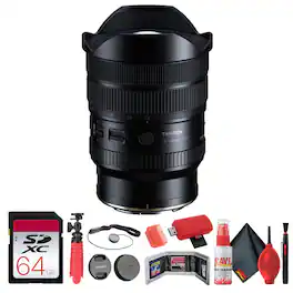 Tamron - 12-20mm f/2.8 Ultrawide Lens for Nikon Z, VXD Autofocus Value Bundle - Black