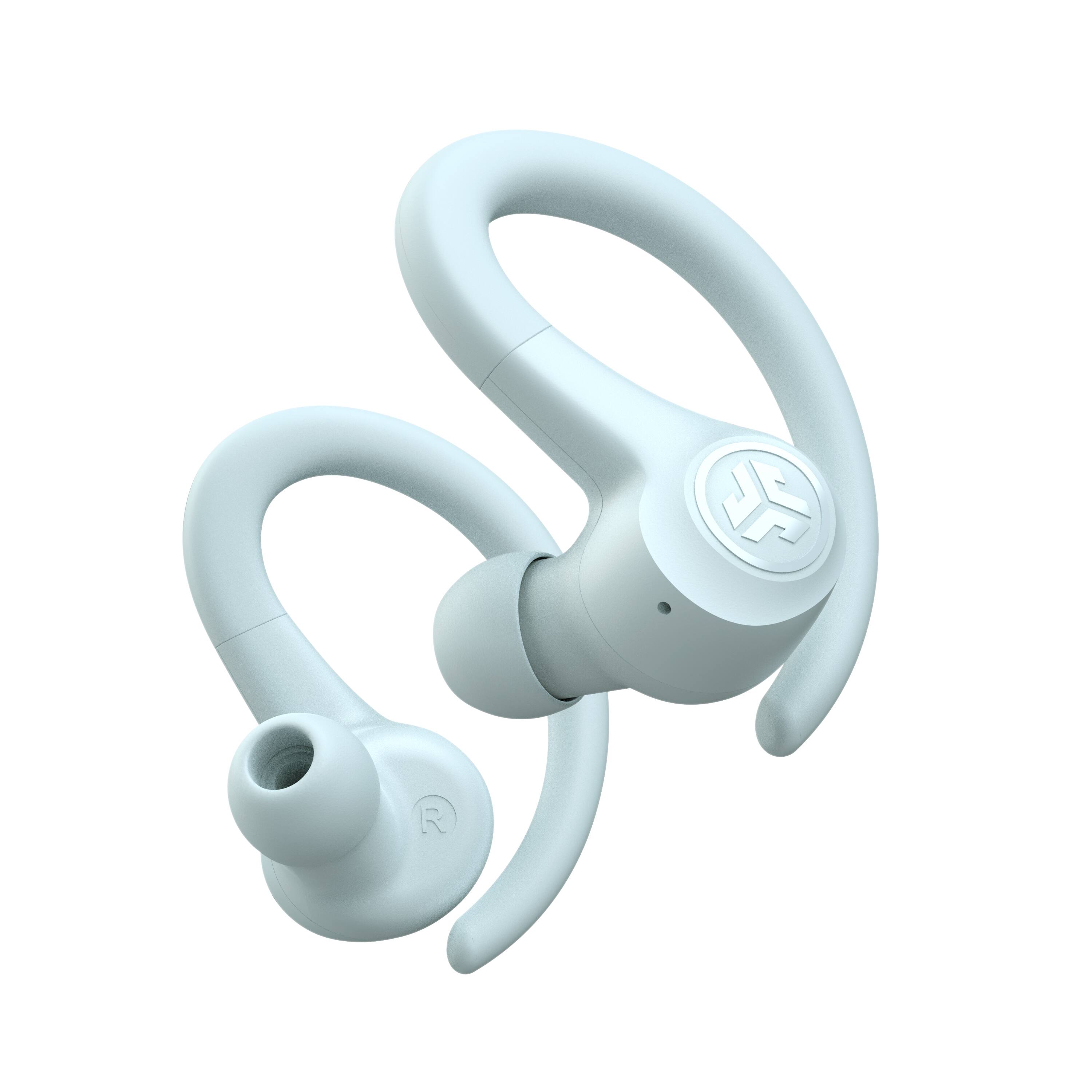 Alt View 12. JLab - Go Air Sport True Wireless Earbuds - Light Blue.