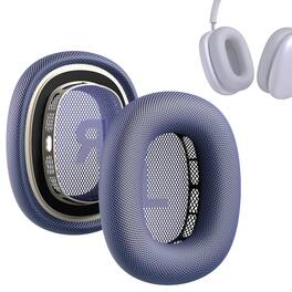 RomeTech - Premium Replacement Ear Cushions Compatible with Apple AirPods Max – Durable Mesh Fabric and Soft Foam Earpads - Purple