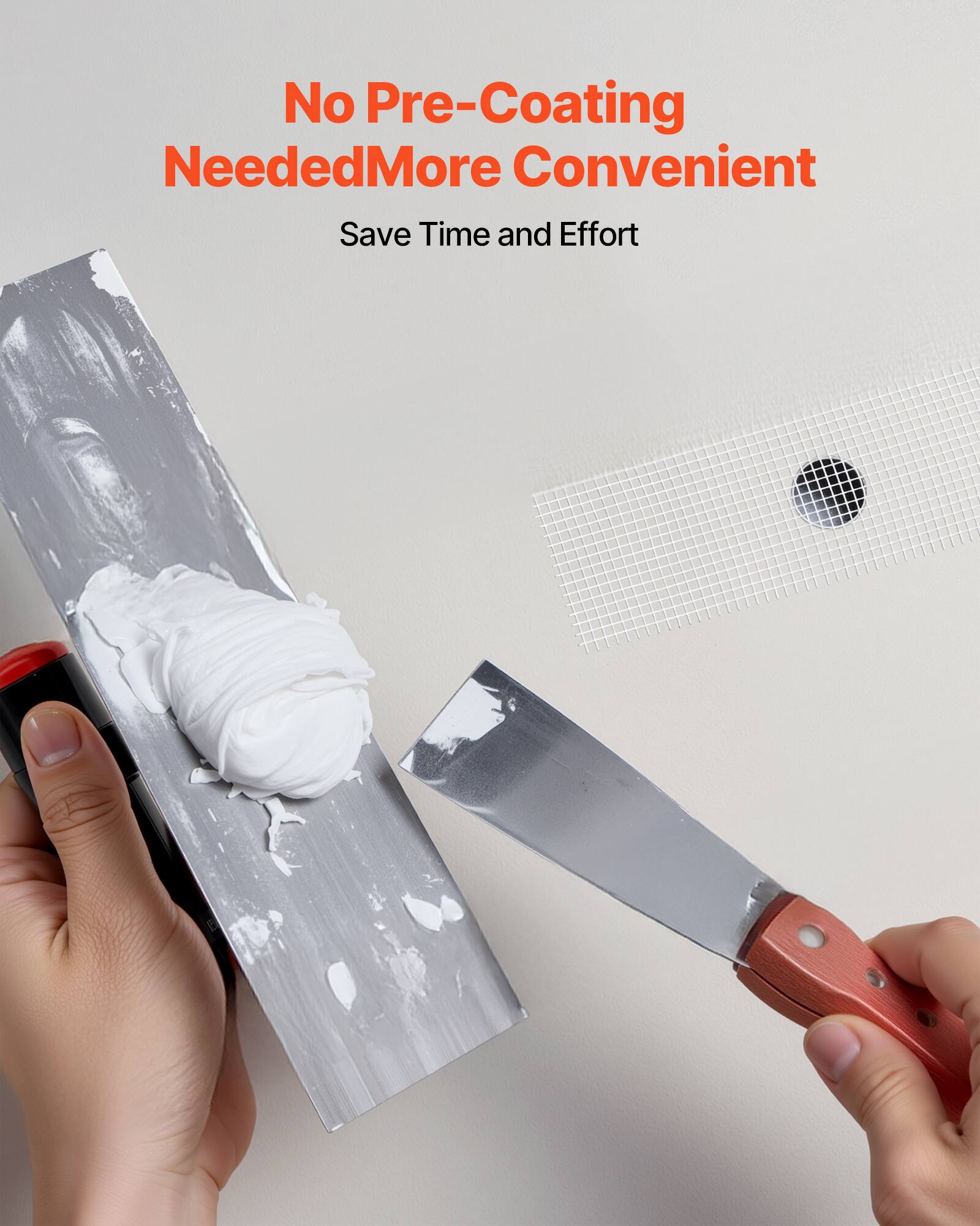 No Pre-Coating Needed  
More Convenient  
Save Time and Effort