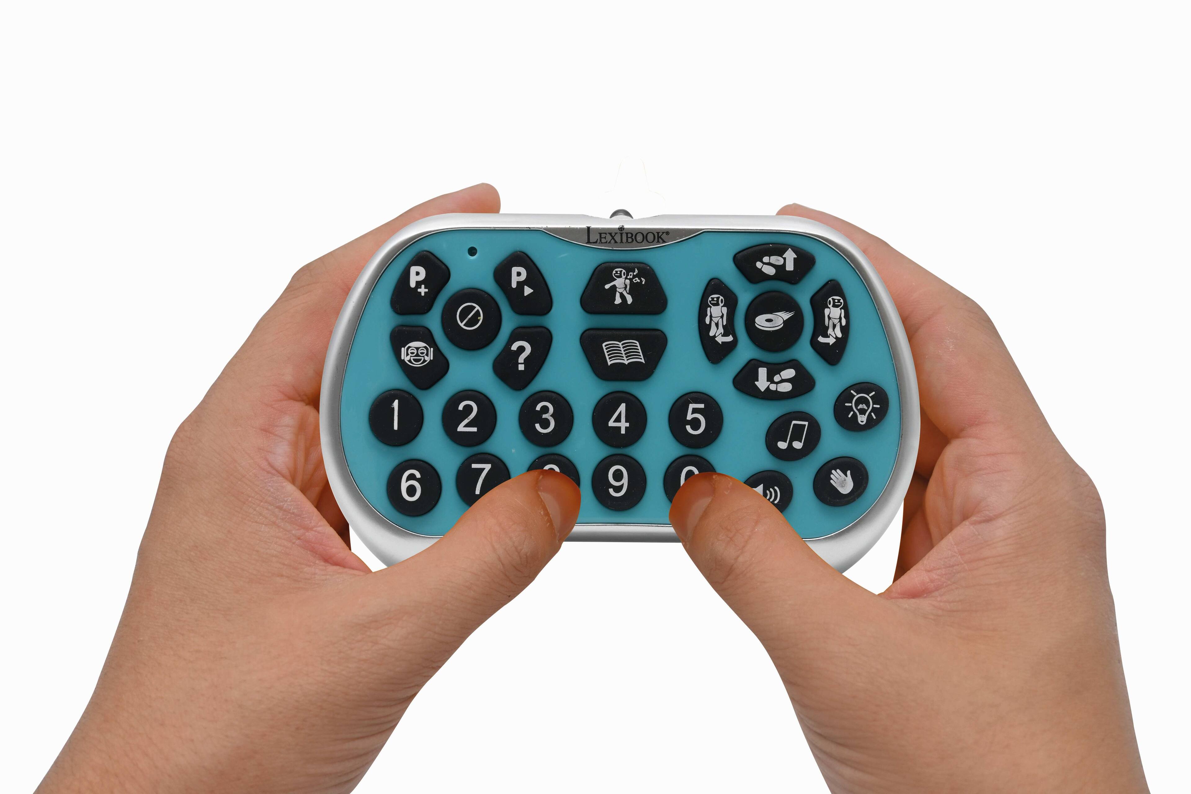 Alt View 4. Lexibook - Powerman Advanced STEM Robot with Quiz, Music & Disc Shooting.