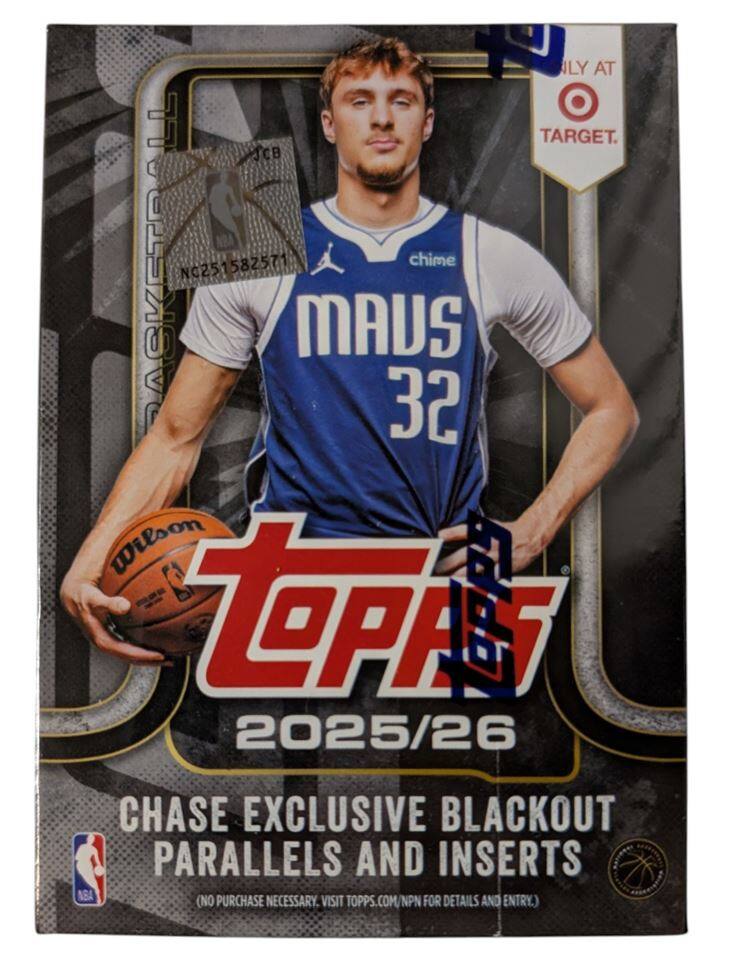 LY AT TARGET. JCB NC251582571 chime ASKETD MAUS 32 Wilson LPA OPP 2025/26 CHASE EXCLUSIVE BLACKOUT PARALLELS AND INSERTS NBA (NO PURCHASE NECESSARY. VISIT TOPPS.COM/NPN FOR DETAILS AND ENTRY.)