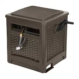 Suncast - Smart Trak 225 ft. Brown Free Standing Hideaway Hose Reel