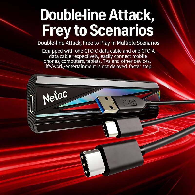 Double-line Attack, Frey to Scenarios

Double-line Attack, Free to Play in Multiple Scenarios

Equipped with one CTO C data cable and one CTO A data cable respectively, easily connect mobile phones, computers, tablets, TVs and other devices, life/work/entertainment is not delayed, faster step.