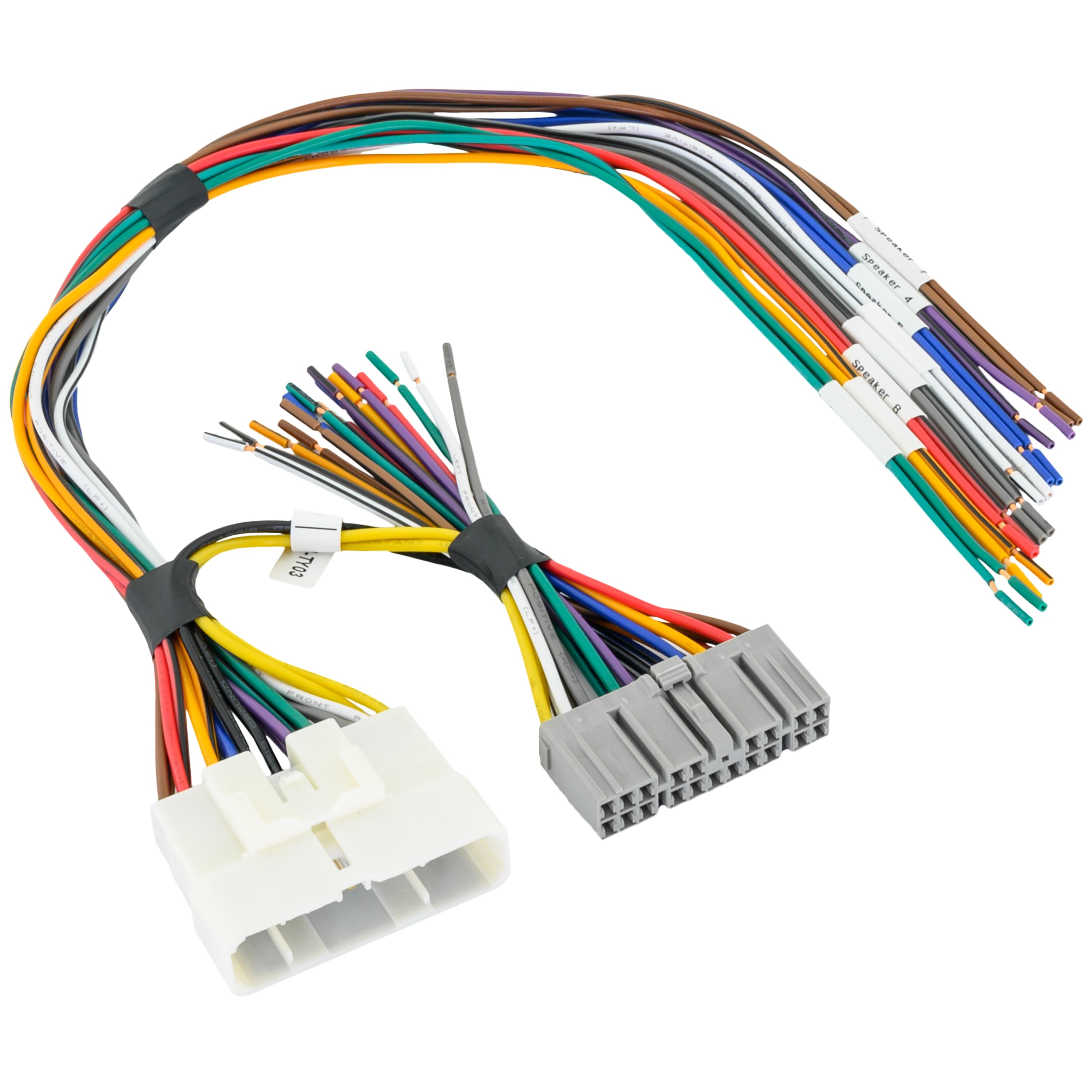 PAC - AmpPRO Speaker Connection Harness for Select Toyota Vehicles - Multi - Front_Zoom