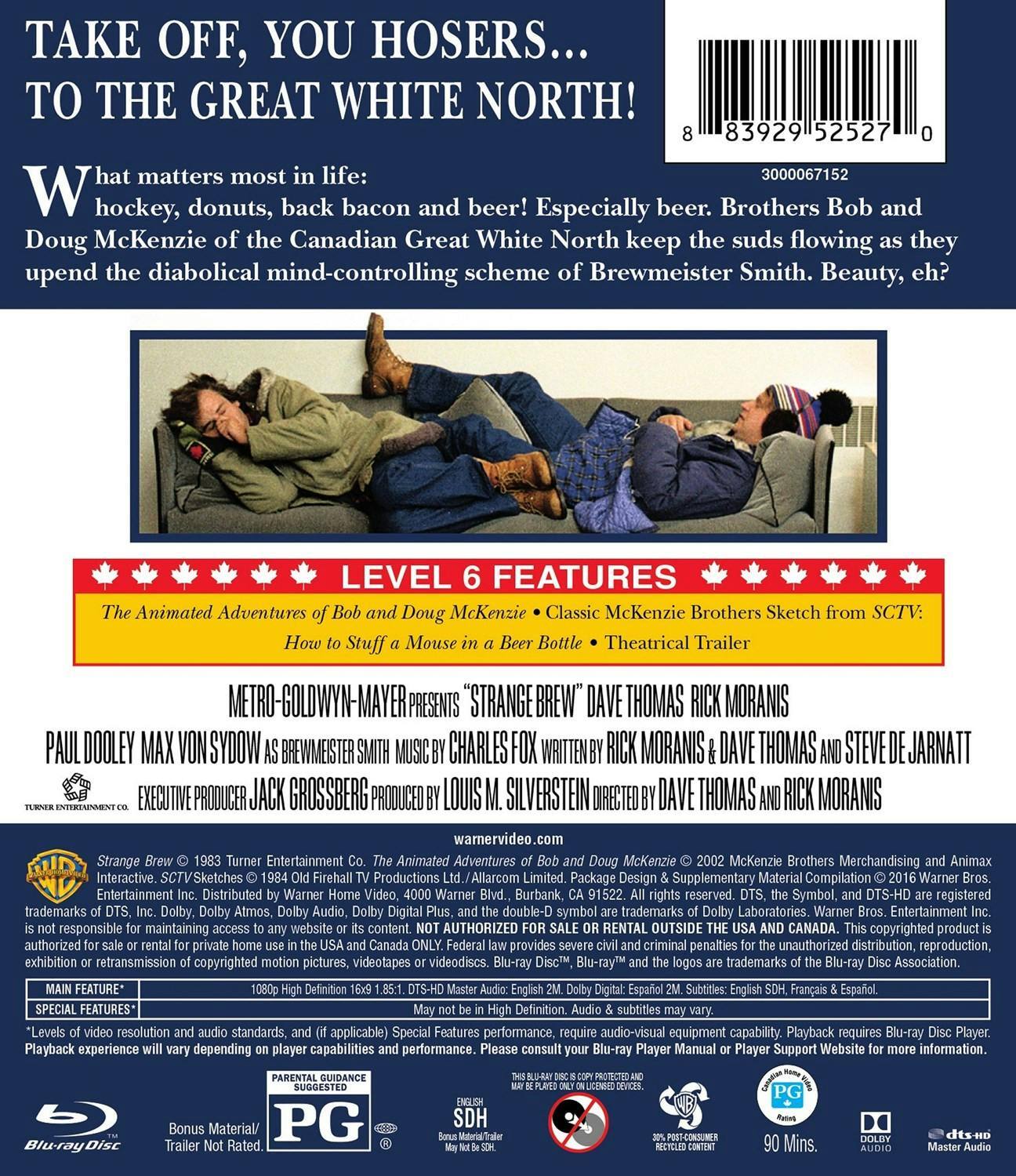 Back. Strange Brew [Blu-ray].