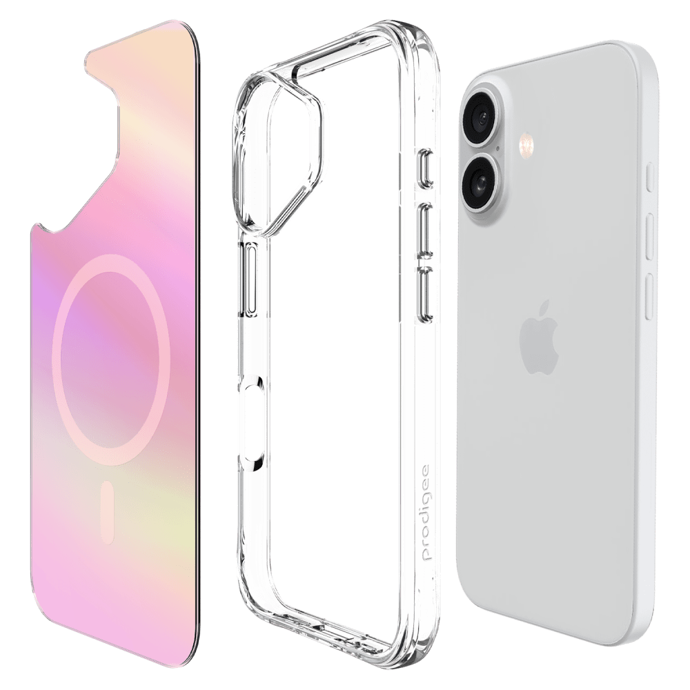 Alt View 5. Prodigee - prodigee - Glow MagSafe Case for Apple iPhone 17 - Iridescent - Multicolor.
