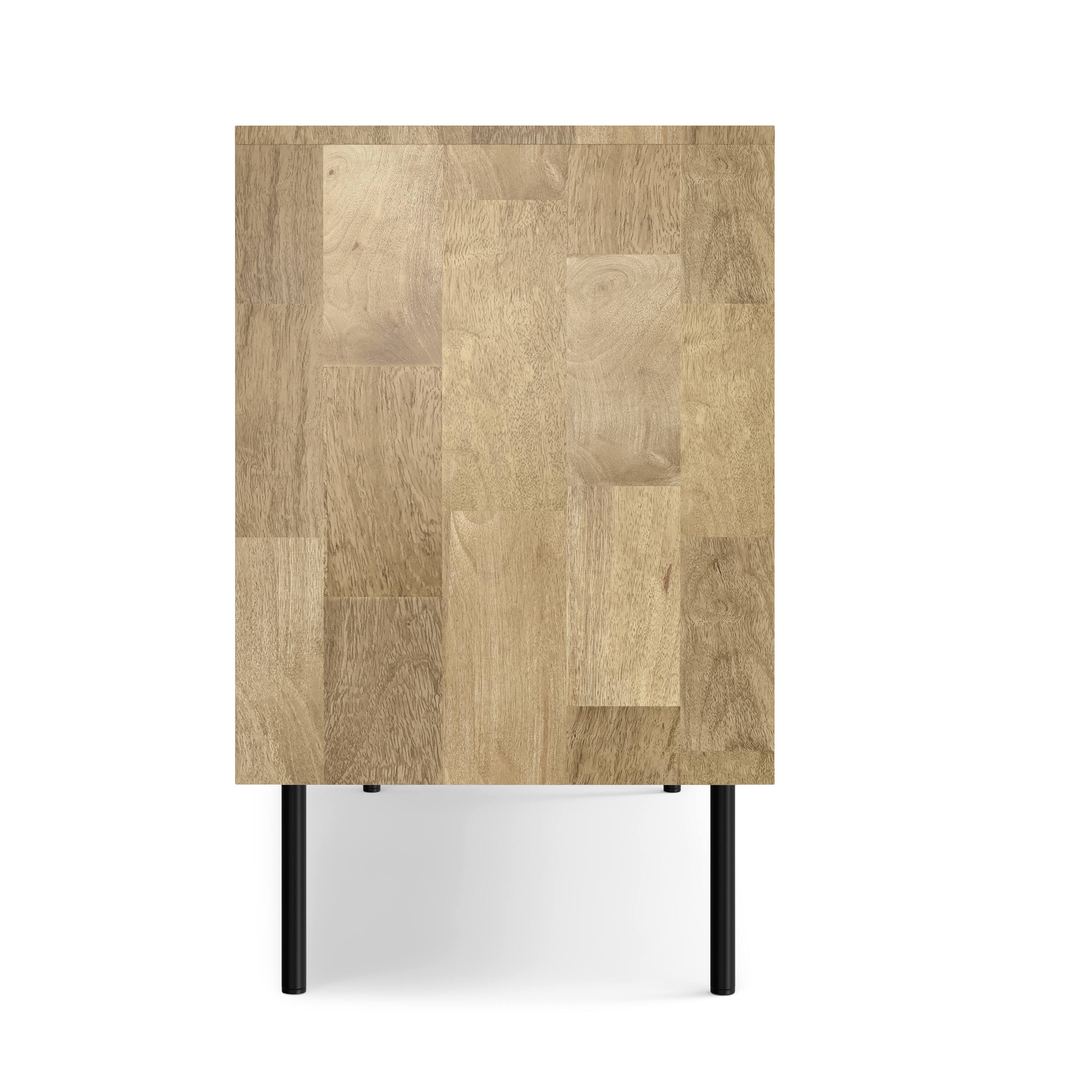 Alt View 3. Simpli Home - Reeves SOLID MANGO WOOD Sideboard Buffet in Natural - Natural.