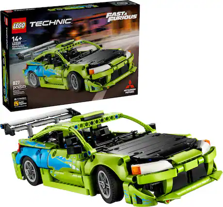 LEGO TECHNIC. LEGO FAST & FURIOUS W 14+ 42229 Fast & Furious Mitsubishi Eclipse 827 pcs/pzs
MITSUBISHI MOTORS
Builders Build Together