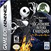 Front Detail. Tim Burton's The Nightmare Before Christmas: The Pumpkin King - Game Boy Advance.