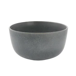 Gibson - Our Table Landon 9.2 Inch Stoneware Round High Serving Bowl in Truffle - Gray