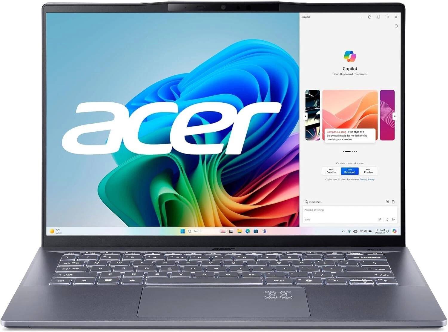 Acer Refurbished Excellent Swift 14 AI 14.5