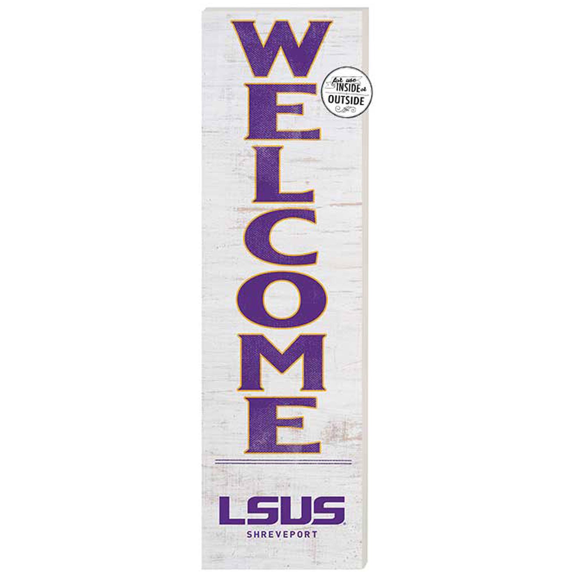LSU Shreveport Pilots 10'' x 35'' Indoor/Outdoor Welcome Sign