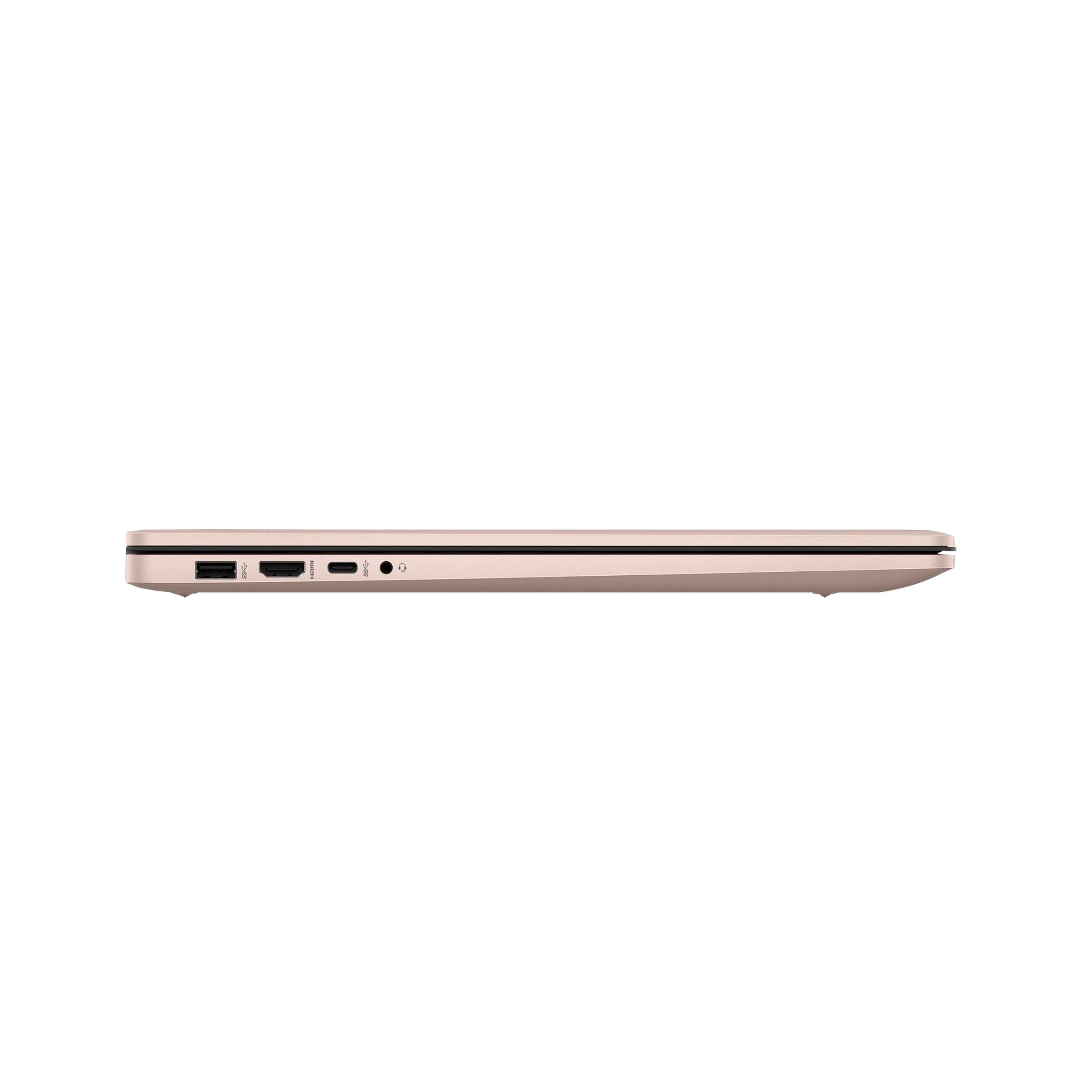 Alt View 4. HP - HP 17-c0000 17.3" 1600 x 900 (HD+) Laptop - Intel Celeron with 32GB Memory - 1TB SSD - Rose Gold - Rose Gold.