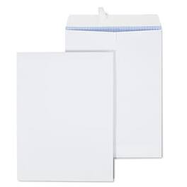 Staples - Self Seal Security Tinted Catalog Envelopes, 9" x 12", 100/Box - White