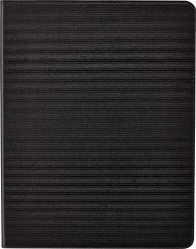 Front Standard. M-Edge - Case for Apple® iPad® 2, iPad 3rd Generation and iPad with Retina - Pinstripe Black.