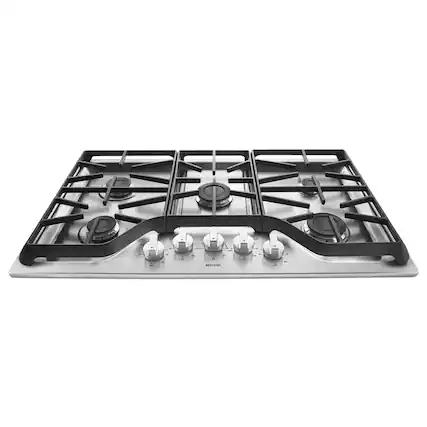Alt View 13. Maytag - 36" Built-In Gas Cooktop - Stainless steel.