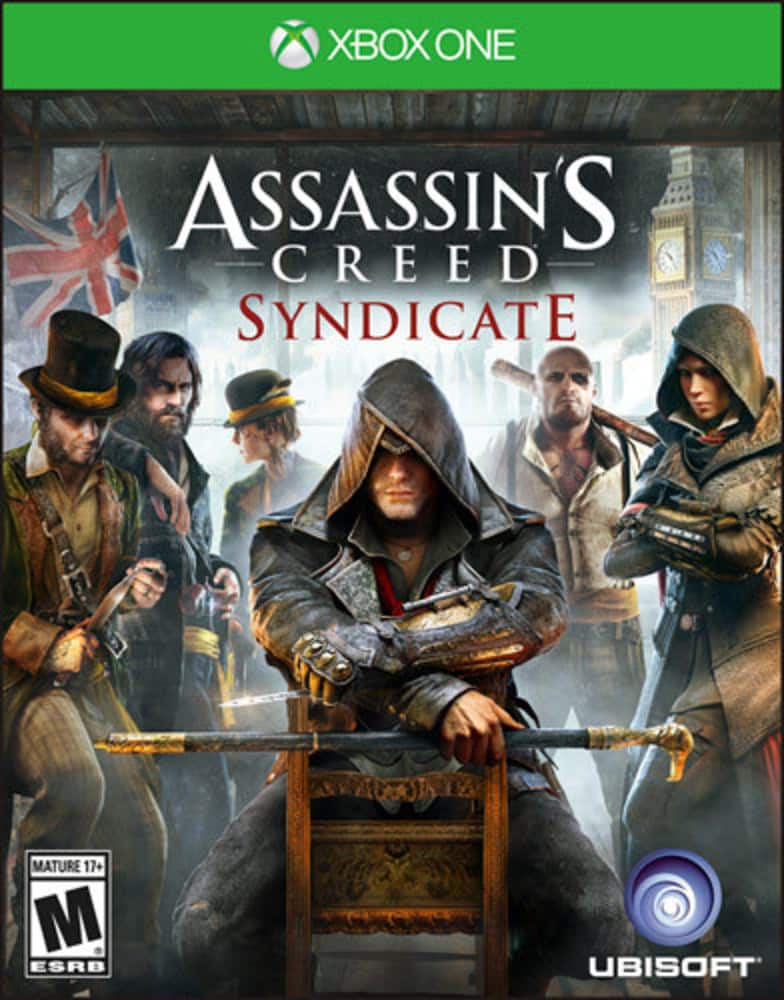 XBOX ONE ASSASSIN'S CREED SYNDICATE MATURE 17+ M ESRB UBISOFT
