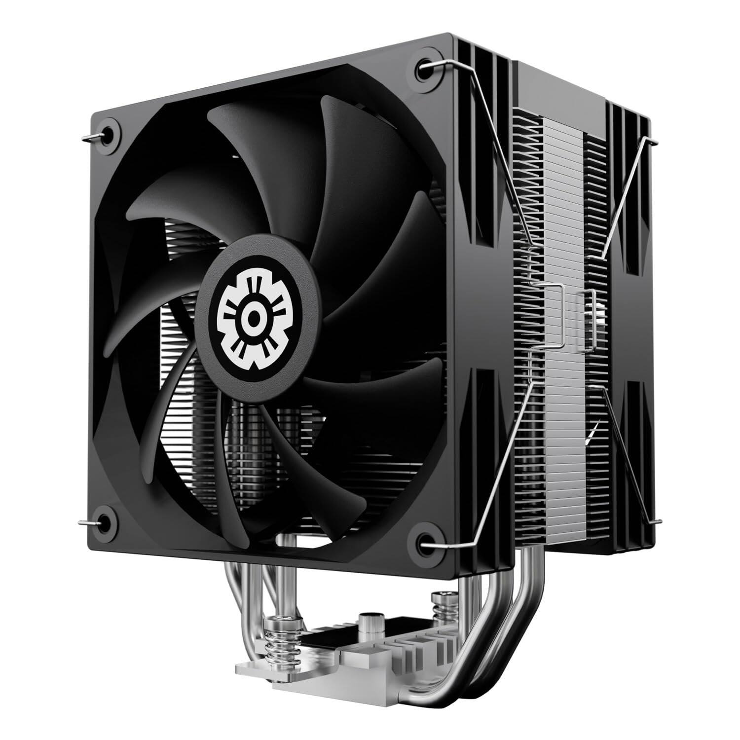 Front. ENERMAX - etst41 ets t41 cpu air cooler - Black.