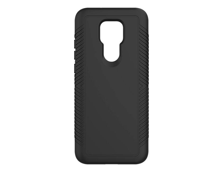 Front. Body Glove - Body Glove Zigzag Black Case for Moto g PLAY - Black.
