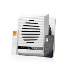 AC Infinity - Through Wall Fan 6", Smart Room-to-Room Fan with Dual Temperature Sensors, Reversible Airflow, WiFi App