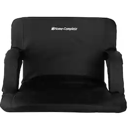 Home-Complete - Wide Bleacher Seat - Black