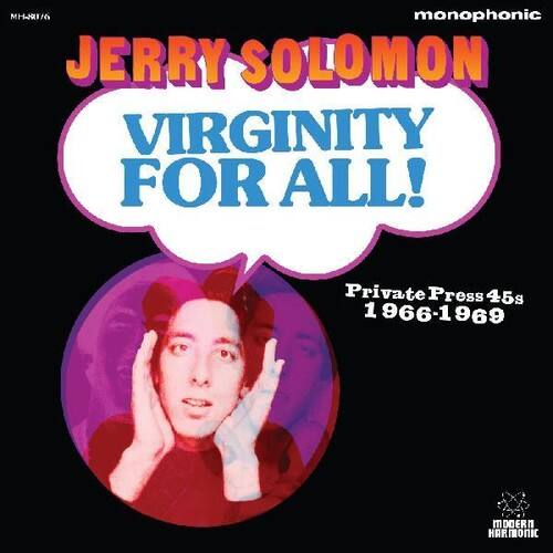 Jerry Solomon - Virginity For All Private Press 45s 1966-1969   - VINYL LP