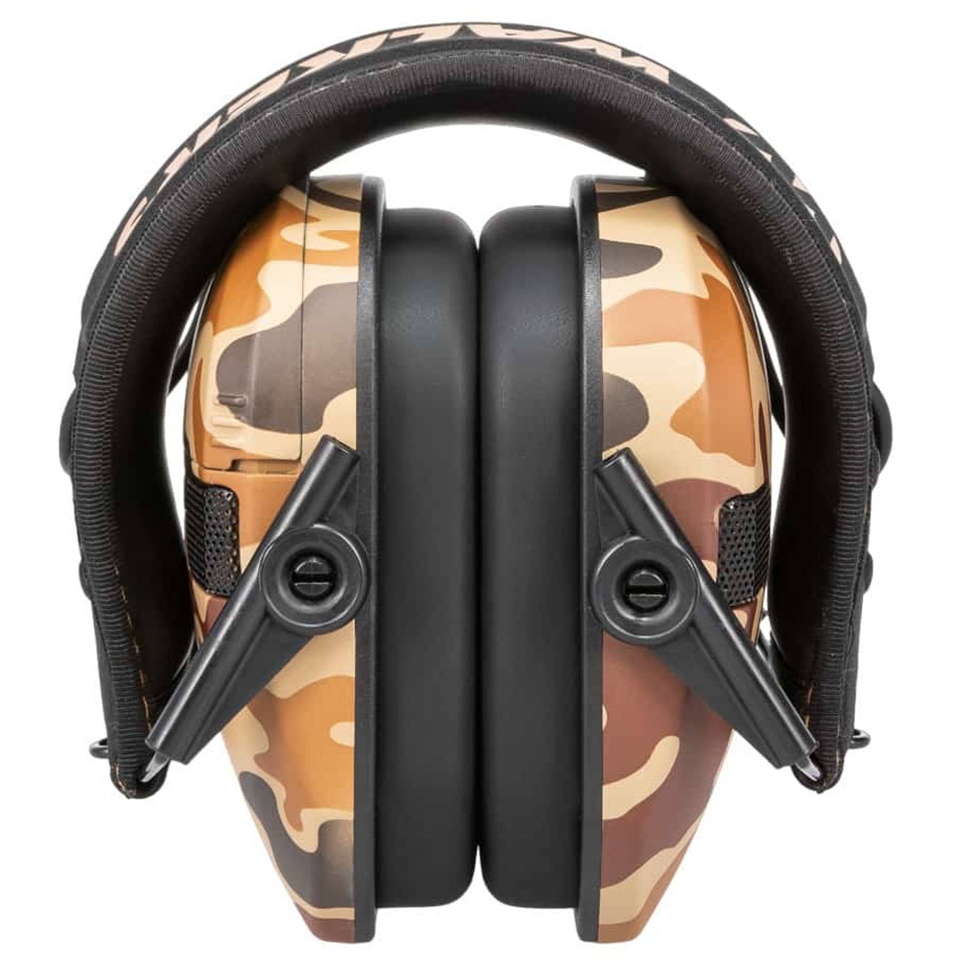 Alt View 3. Walker’s - Walkers Razor Slim Electronic Duck Camo Muff with Full Range Speakers - Camo.