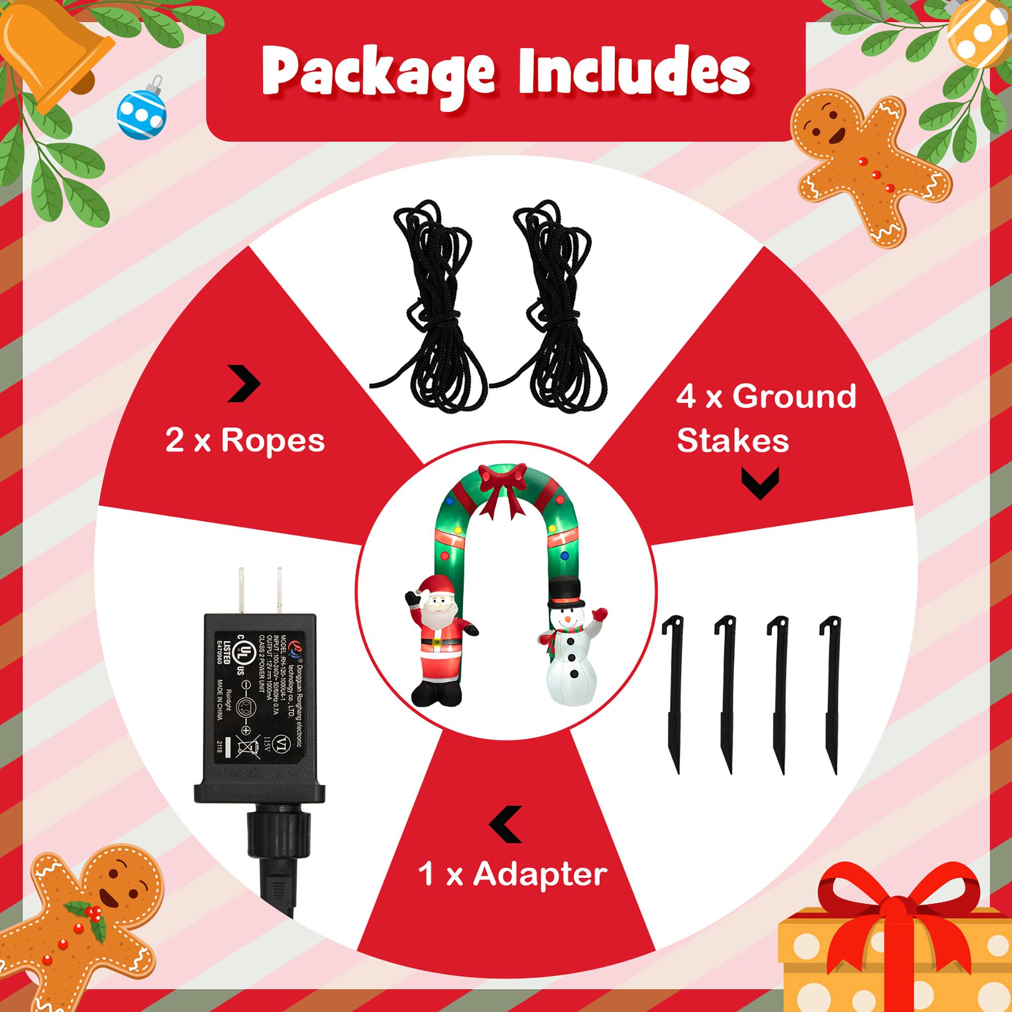 Package Includes: 2 x Ropes, 4 x Ground Stakes, 1 x 18M Ethernet Cable, 1 x 3M Adapter, 1 x UL 3M Cable, 1 x 18M Ethernet Cable, 1 x 3M Adapter, 1 x 18M Ethernet Cable, 1 x 3M Adapter, 1 x 18M Ethernet Cable, 1 x 3M Adapter, 1 x 18M Ethernet Cable, 1 x 3M Adapter, 1 x 18M Ethernet Cable, 1 x 3M Adapter, 1 x 18M Ethernet Cable, 1 x 3M Adapter, 1 x 18M Ethernet Cable, 1 x 3M Adapter, 1 x 18M Ethernet Cable, 1 x 3M Adapter, 1 x 18M Ethernet Cable, 1 x 3M Adapter, 1 x 18M Ethernet Cable, 1 x 3M Adapter, 1 x 18M Ethernet Cable, 1 x 3M Adapter, 1 x 18M Ethernet Cable, 1 x 3M Adapter, 1 x 18M Ethernet Cable, 1 x 3M Adapter, 1 x 18M Ethernet Cable, 1 x 3M Adapter, 1 x 18M Ethernet Cable, 1 x 3M Adapter, 1 x 18M Ethernet Cable, 1 x 3M Adapter, 1 x 18M Ethernet Cable, 1 x 3M Adapter, 1 x 18M Ethernet Cable, 1 x 3M Adapter, 1 x 18M Ethernet Cable, 1 x 3M Adapter, 1 x 18M Ethernet Cable, 1 x 3M Adapter, 1 x 18M Ethernet Cable, 1 x 3M Ad