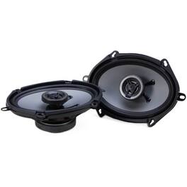 Crunch - 250W Full Range 2 Way Coaxial Car Audio 5x7 by 6x8" Speaker Pair CS5768CX - Black