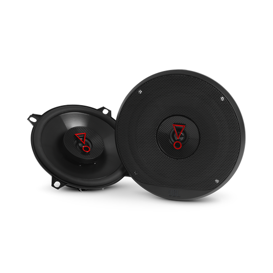 Front. JBL - JBL STAGE3527AM 5-1/4” Two-way car audio speaker - Black.