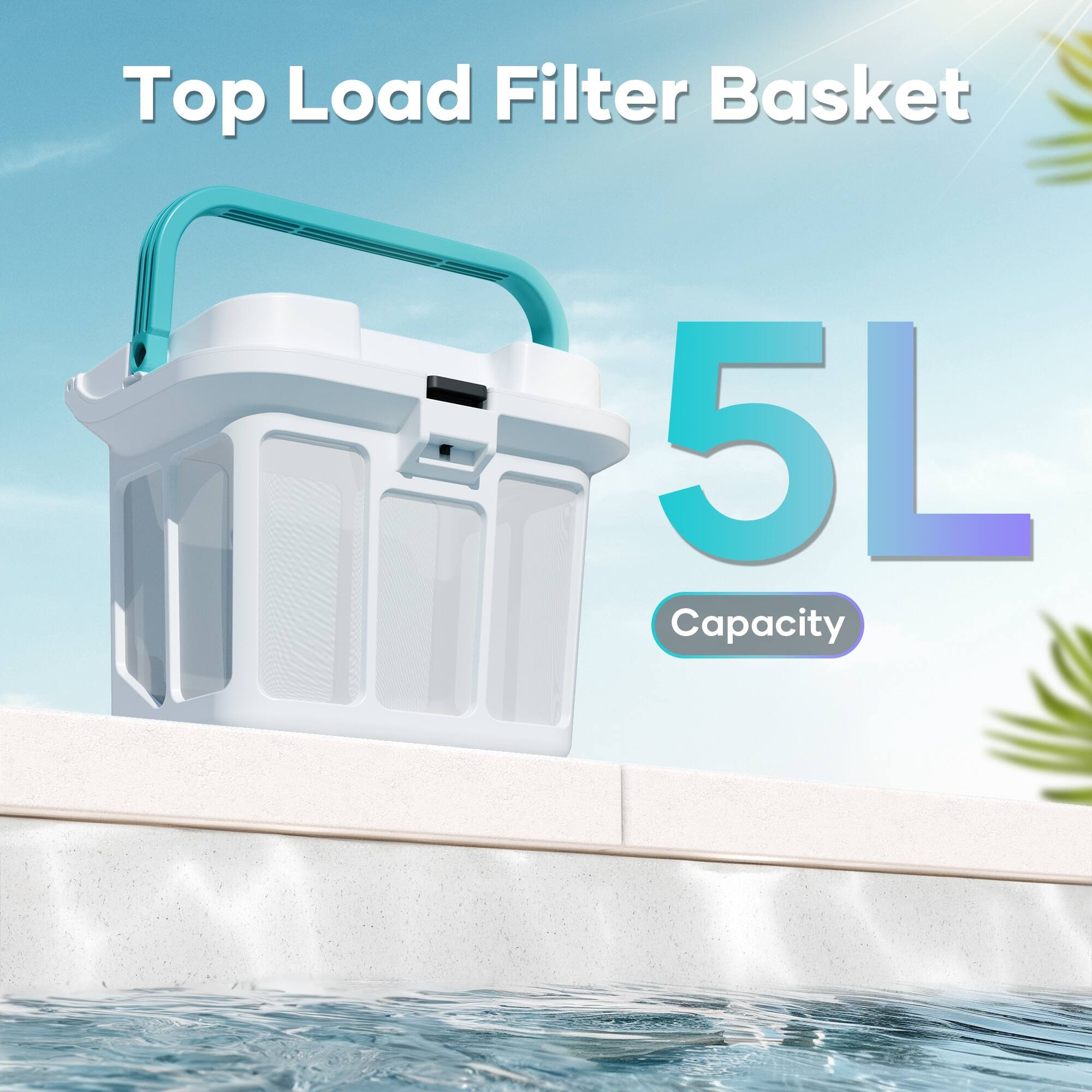 Top Load Filter Basket 5L Capacity